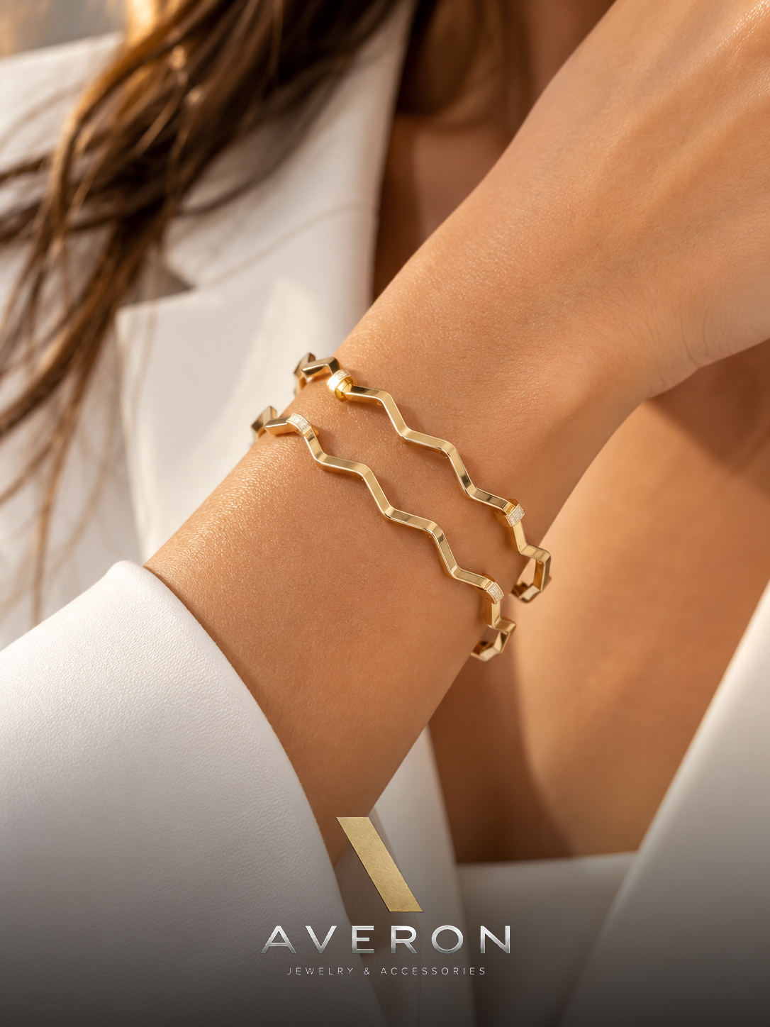 Zikzak Bileklik - Averon Jewelry